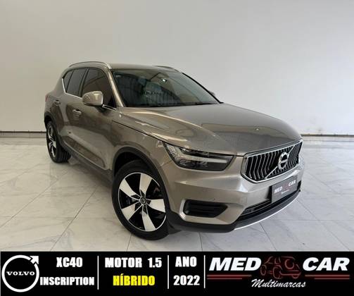 VOLVO XC40 1.5 T5 RECHARGE INSCRIPTION EXPRESSION GEARTRONIC VOLVO XC40 1.5 T5 RECHARGE INSCRIPTION EXPRESSION GEARTRONIC